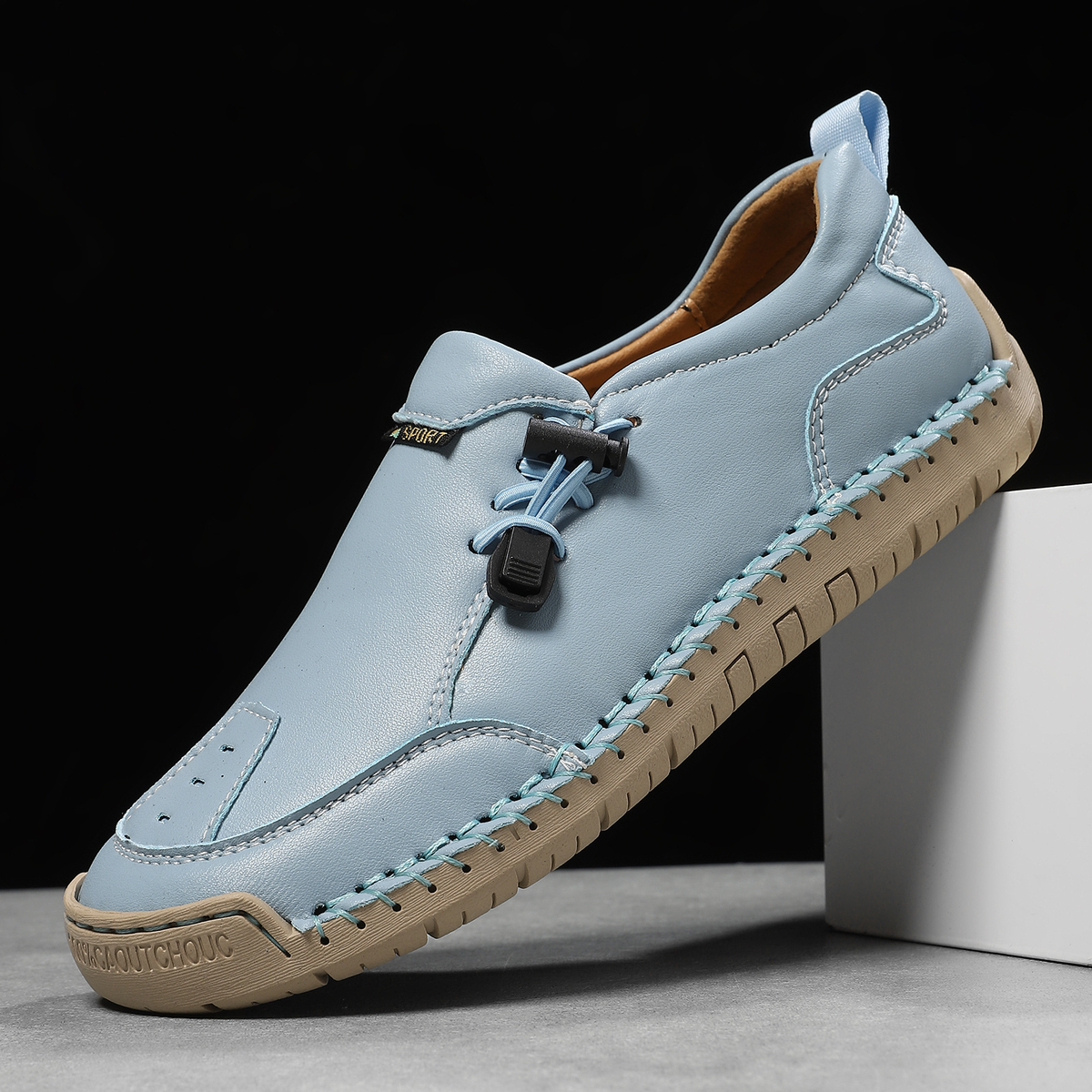 VUI Paris | Mocassins Confort Piqués Main Mathilde