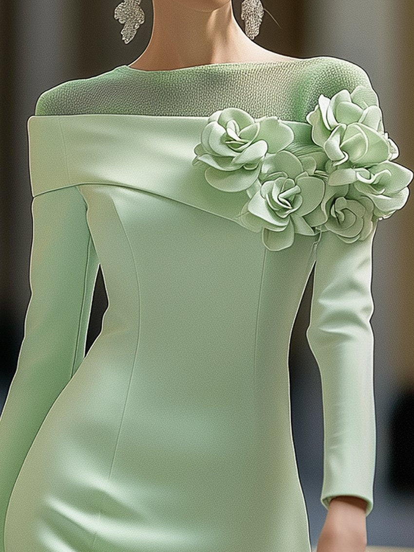 VUI Paris | ROBE DE LUXE ÉPAULES DÉNUDÉES