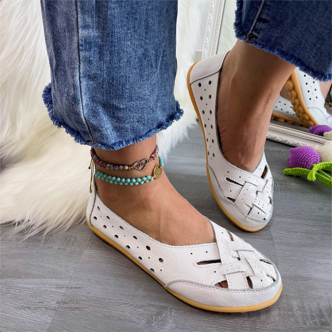 VUI Paris | Mocassins Élégants en Cuir Aéré