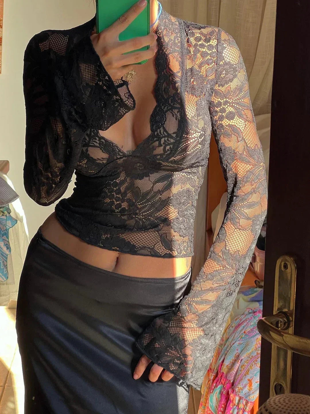 VUI Paris | ADÈLE TOP EN DENTELLE