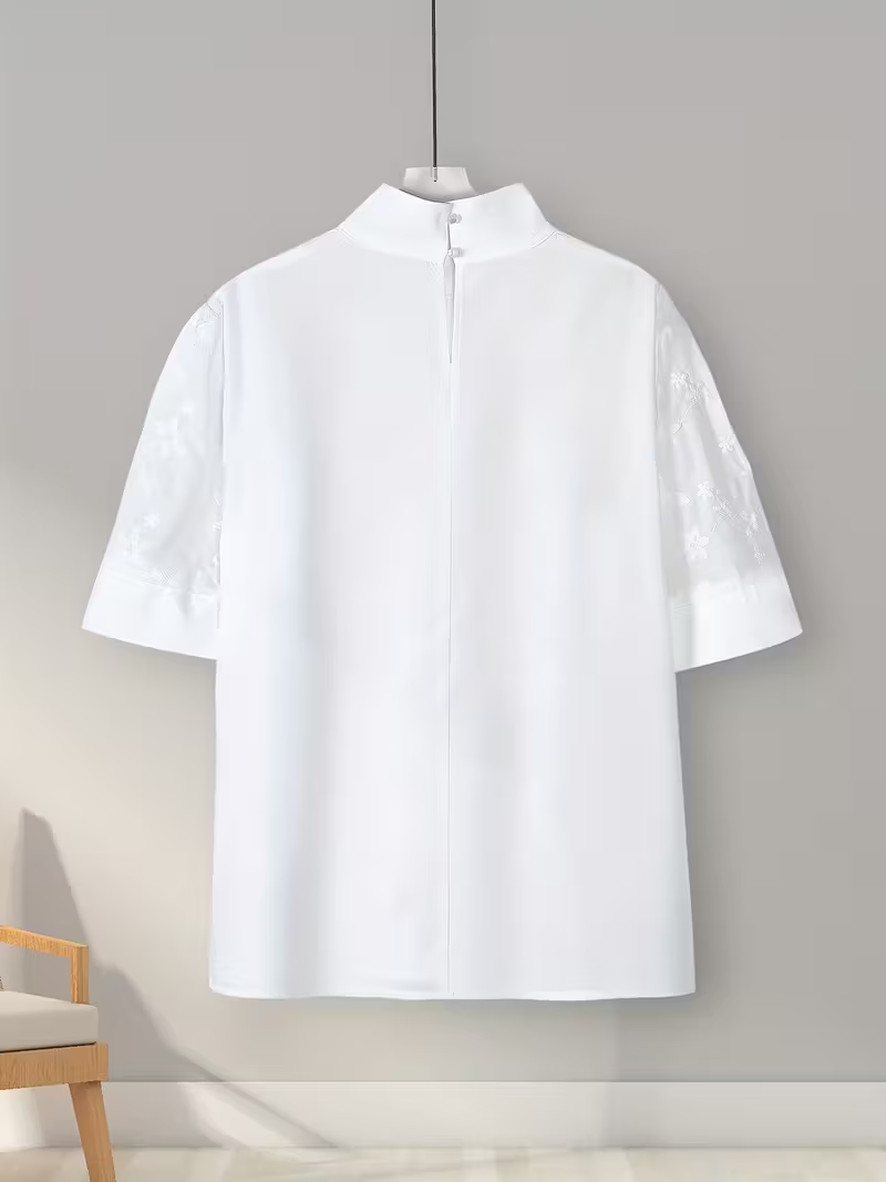 VUI Paris | Blouse Élégante à Motifs Floraux